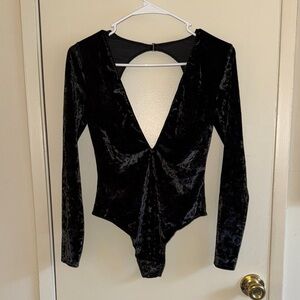 Victoria’s Secret velvet bodysuit